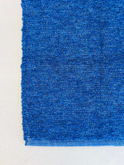 Tapis - bleu majorelle sans franges