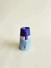 Pichet Droit S Bleu, Blanc