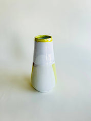 Vase Jonquilles XL Tonalités de blanc et jaune