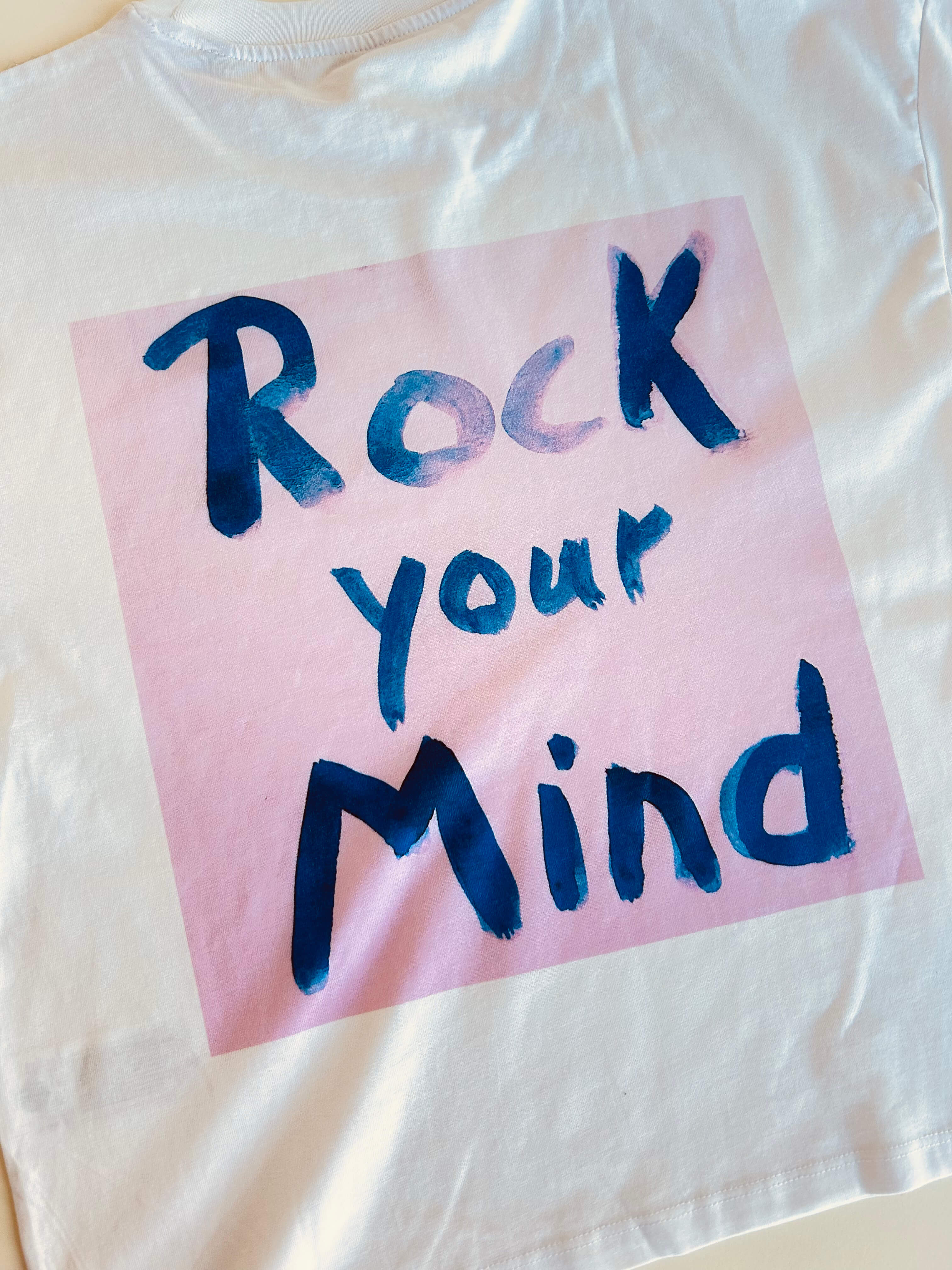 T-shirt Rock Your Mind Rose