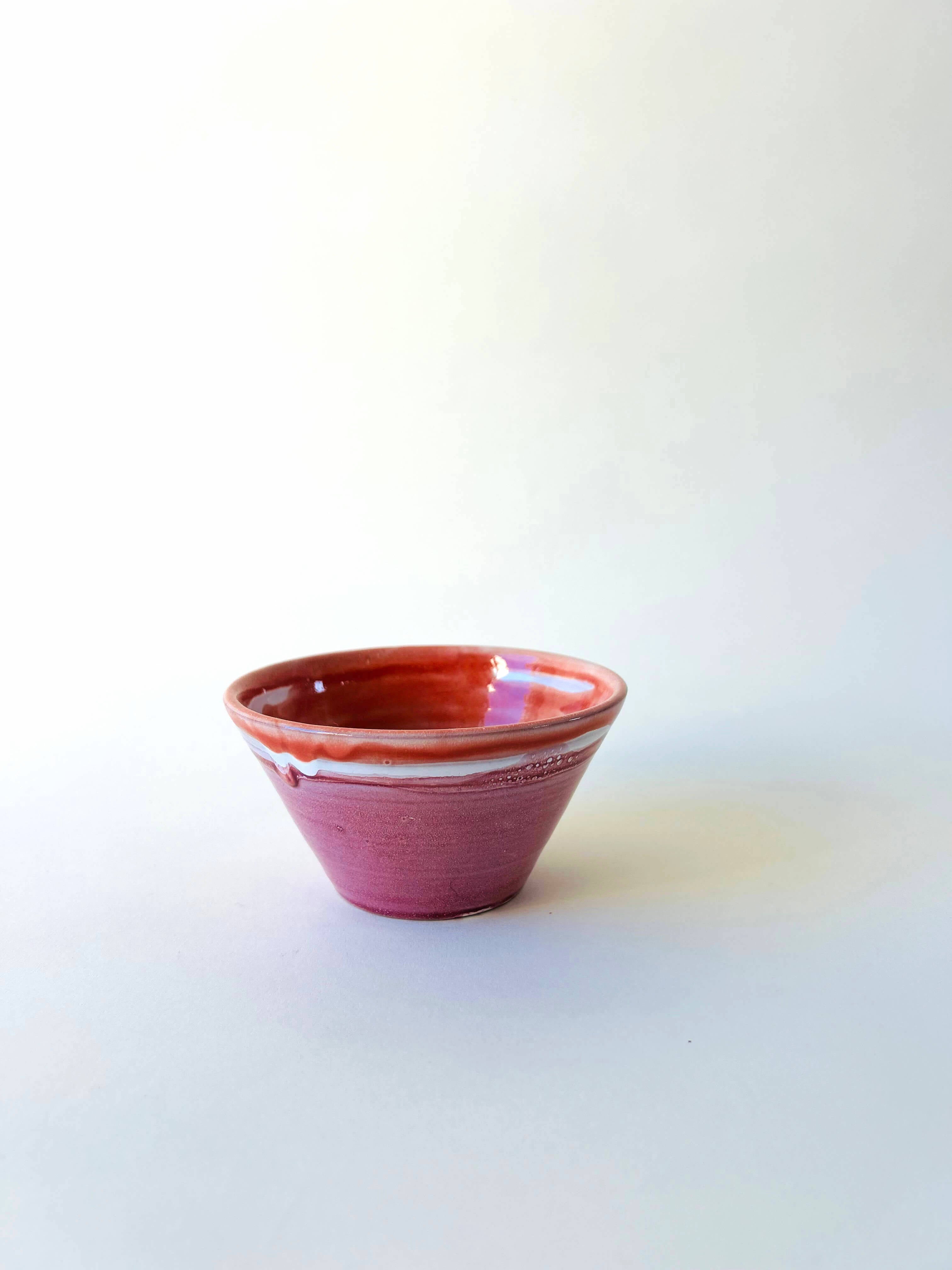 Coupelle - rose, blanc, corail