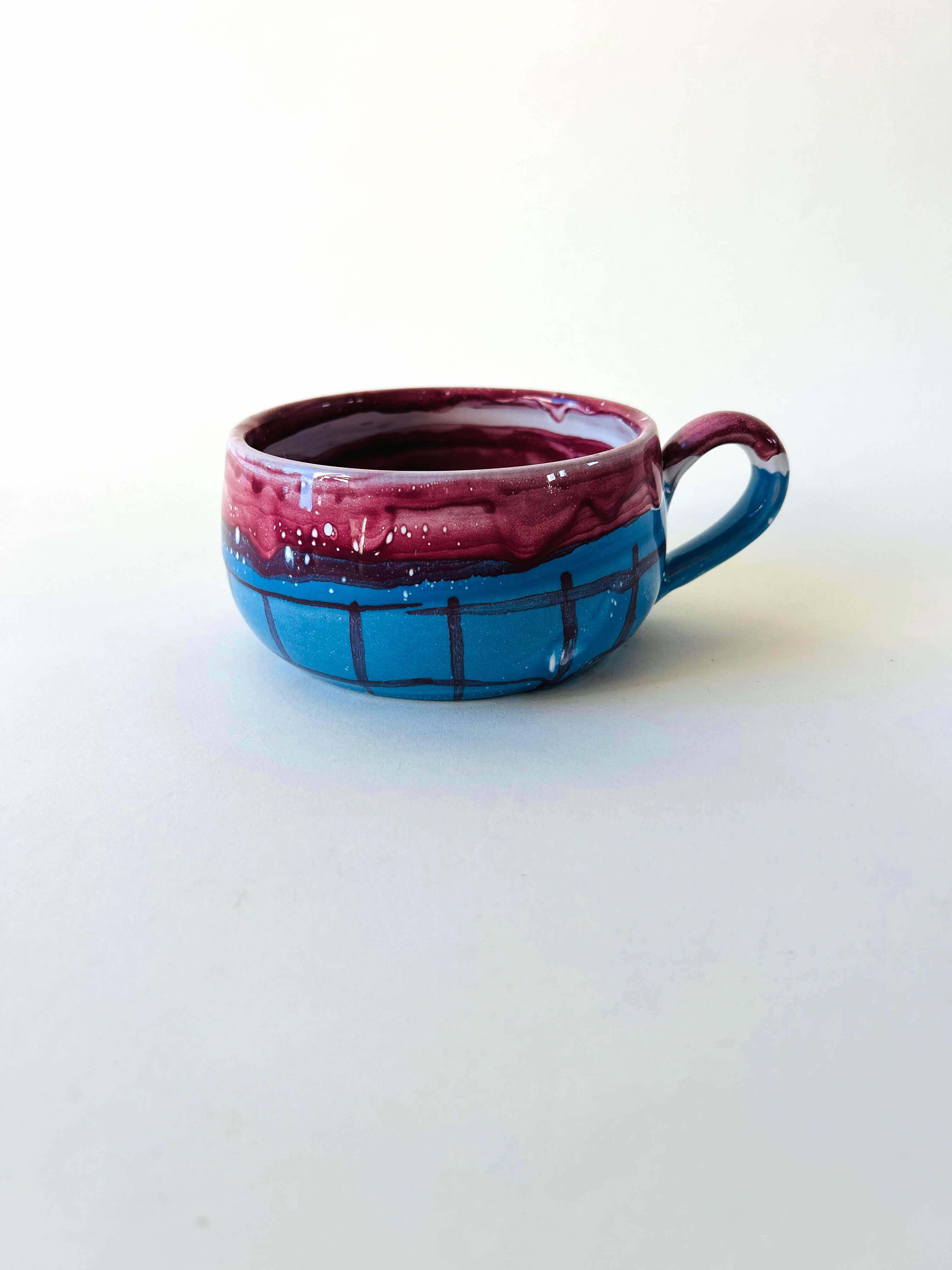 Grande tasse plate
