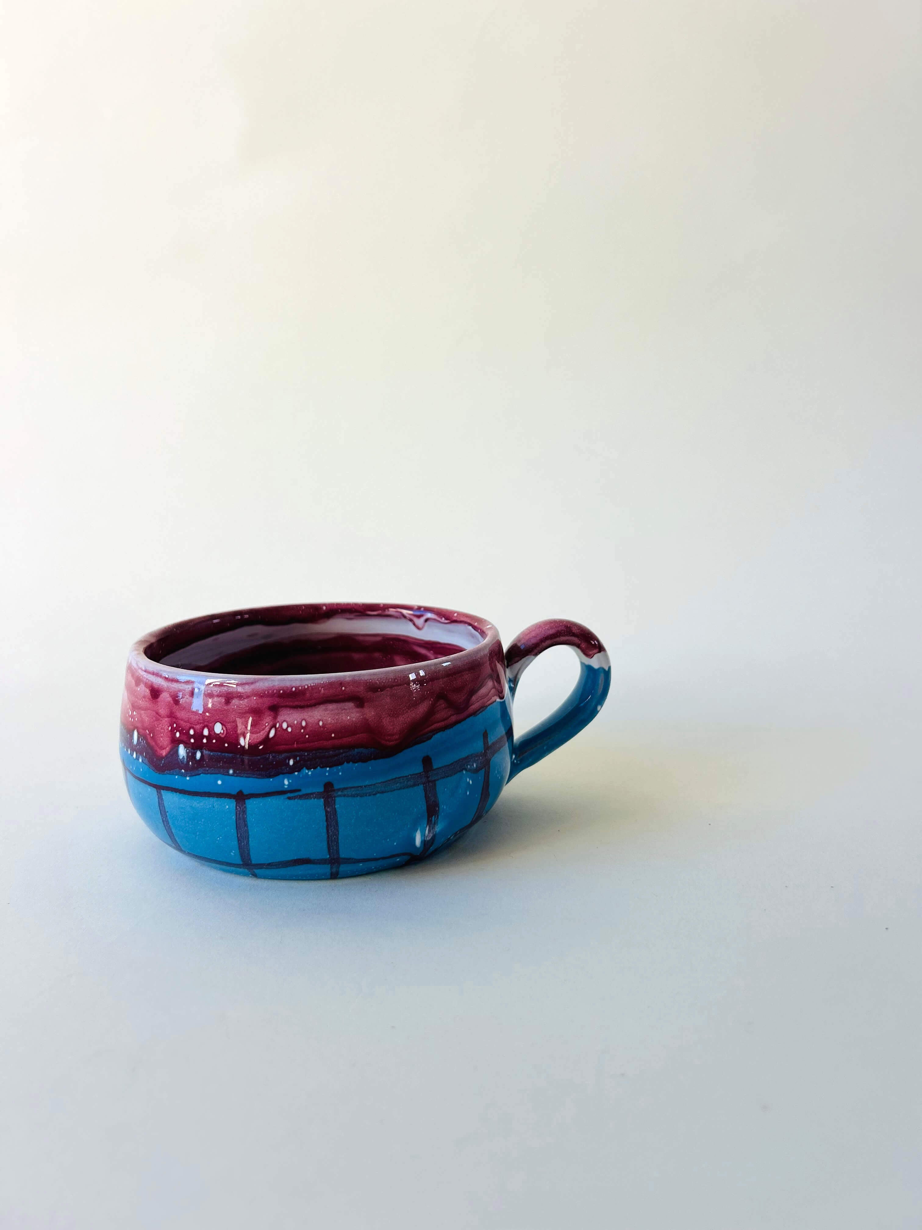 Grande tasse plate