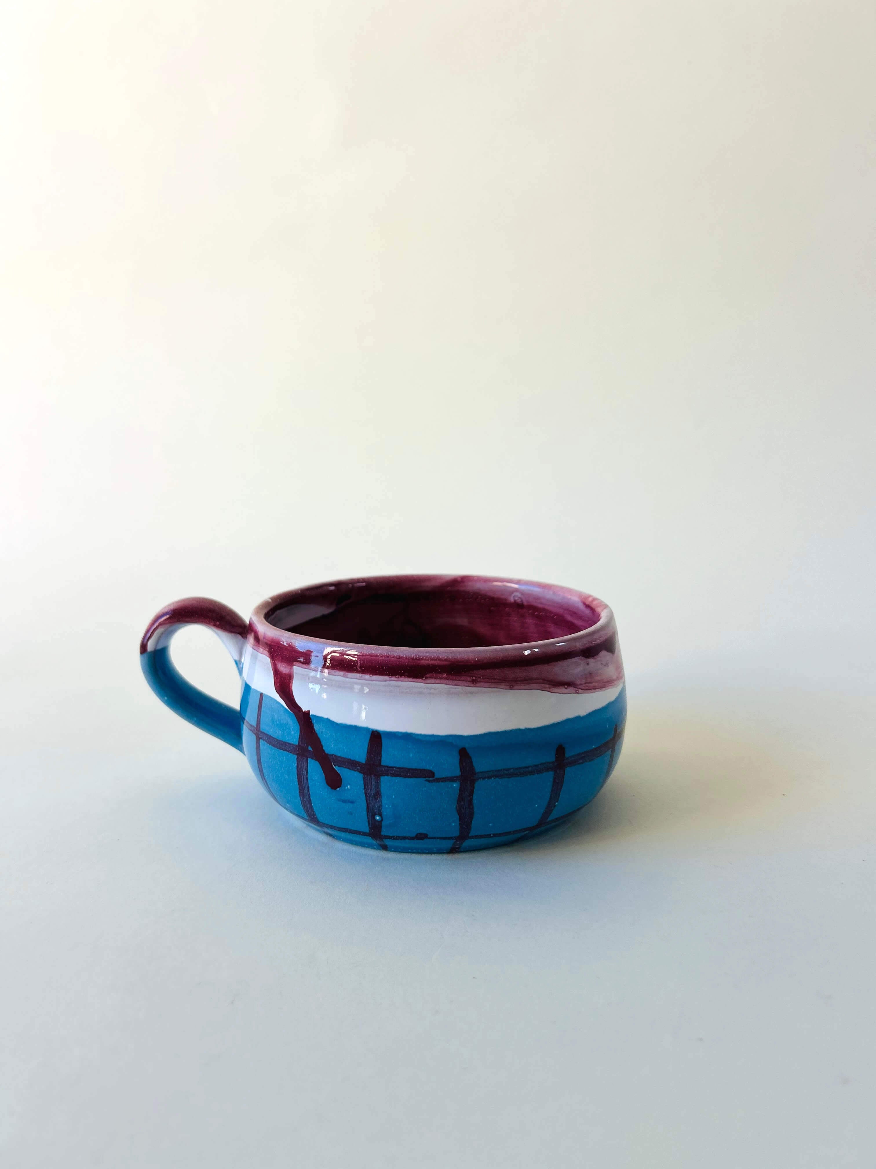 Grande tasse plate