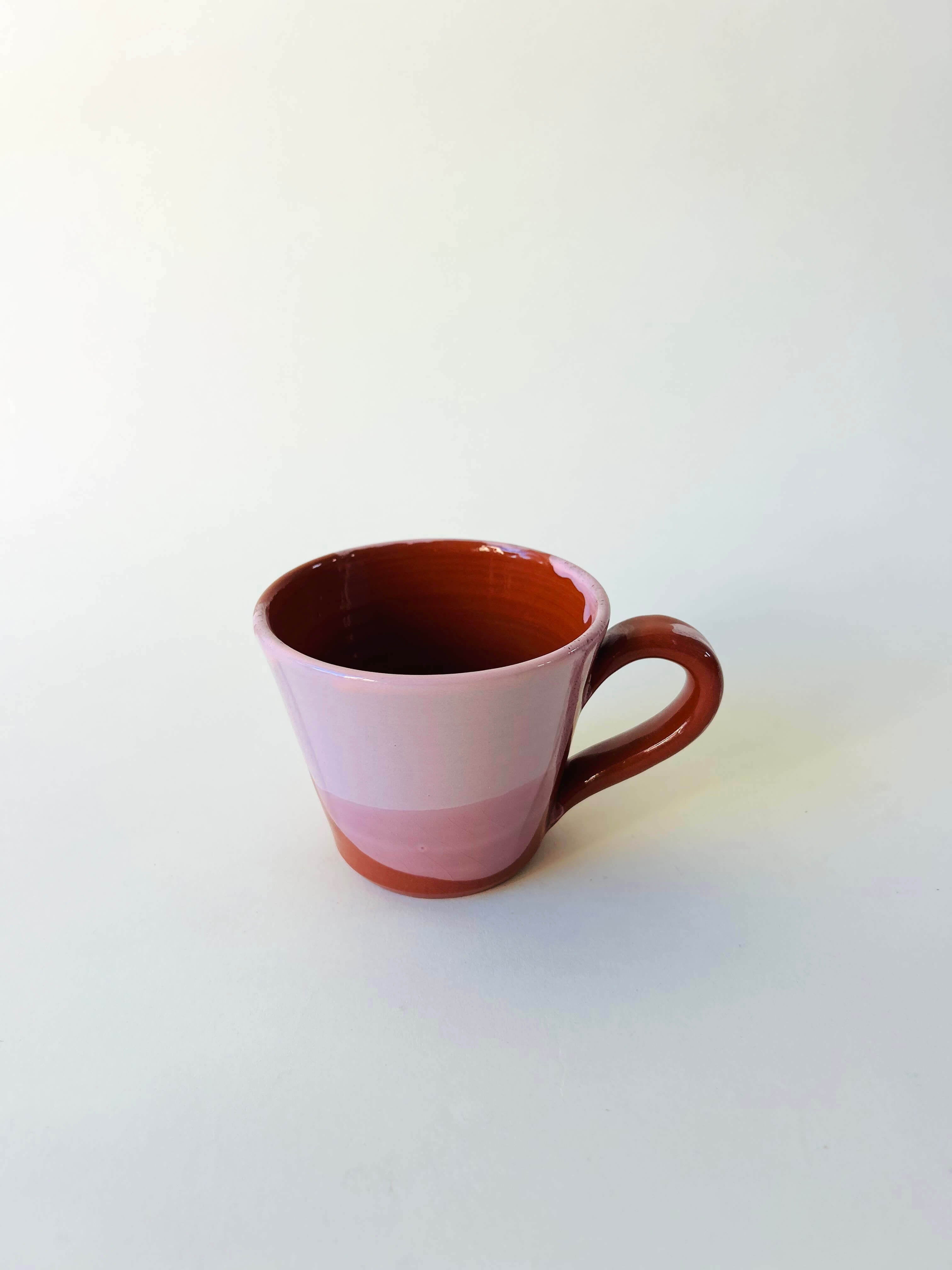 Tasse - terracotta, rose