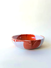 Bowl - blanc, corail, rouge