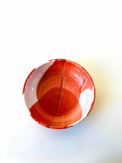Bowl - blanc, corail, rouge