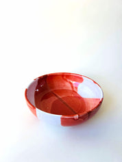 Bowl - blanc, corail, rouge