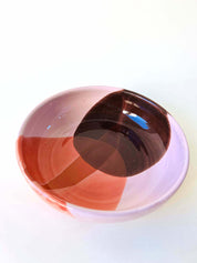 Bowl - rose, corail, marron
