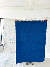 Tapis bleu majorelle