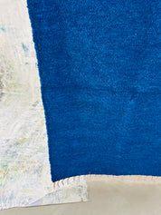 Tapis bleu majorelle