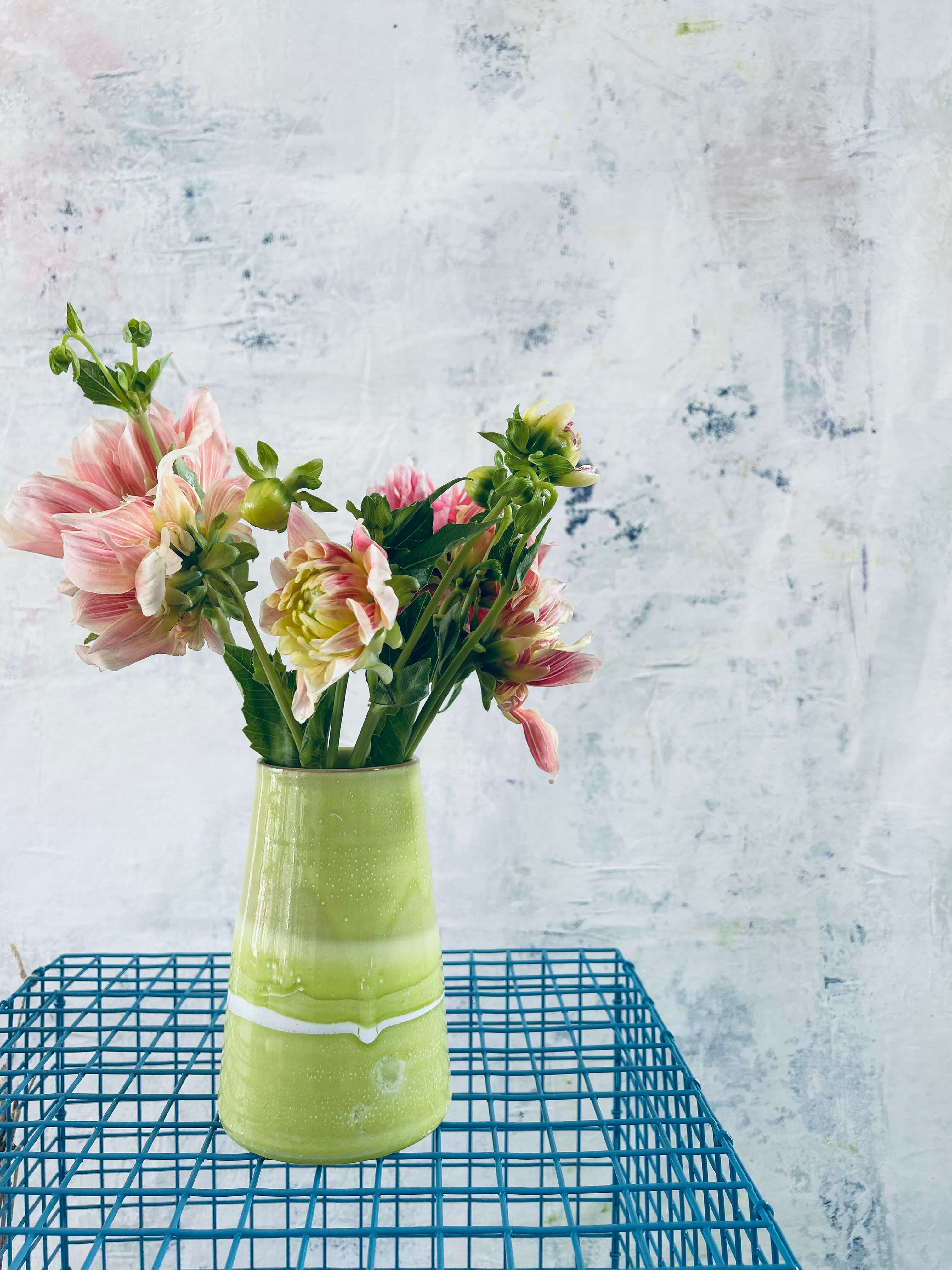 Vase OONA S  Vert Jaune Acidulé