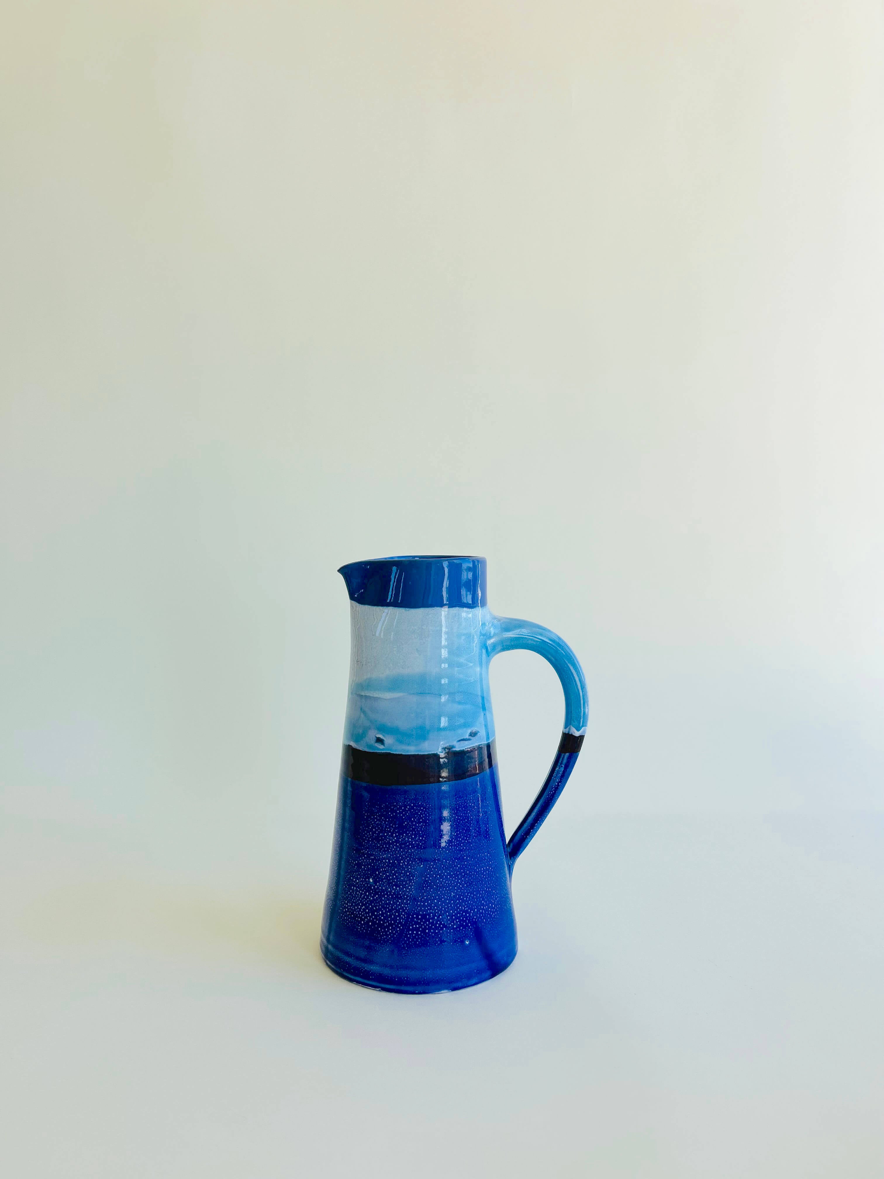 Pichet droit L - bleu