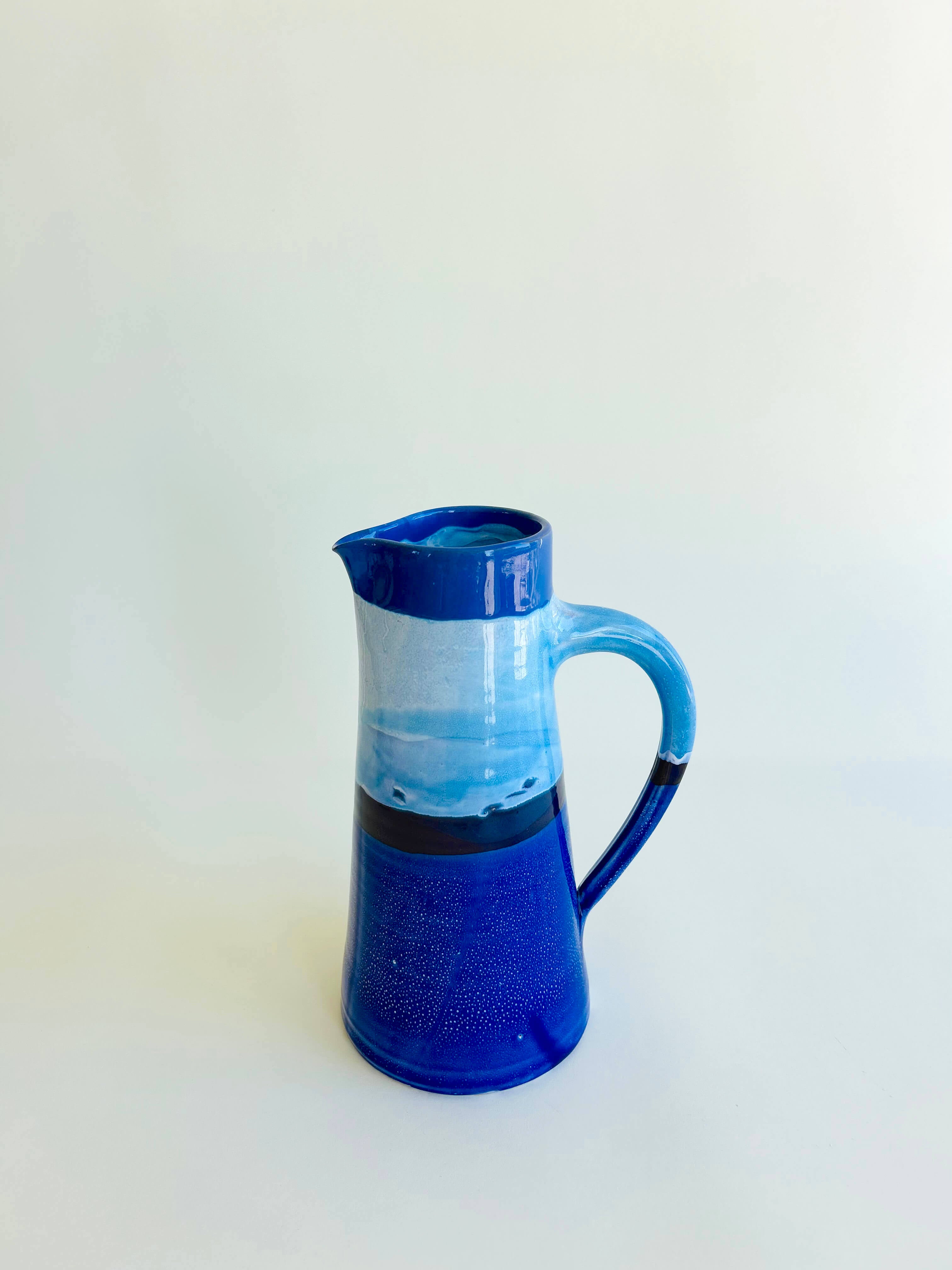 Pichet droit L - bleu