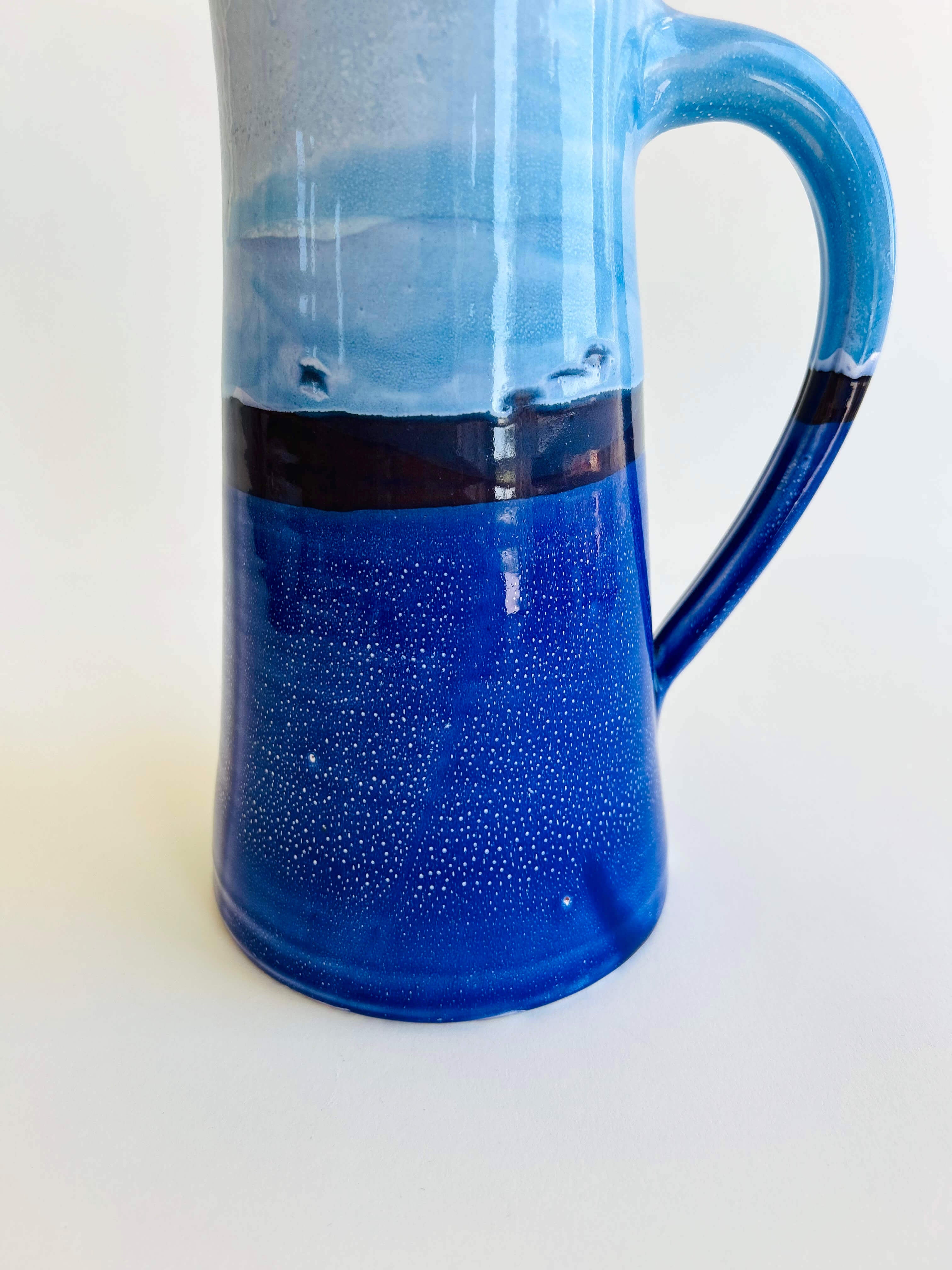 Pichet droit L - bleu