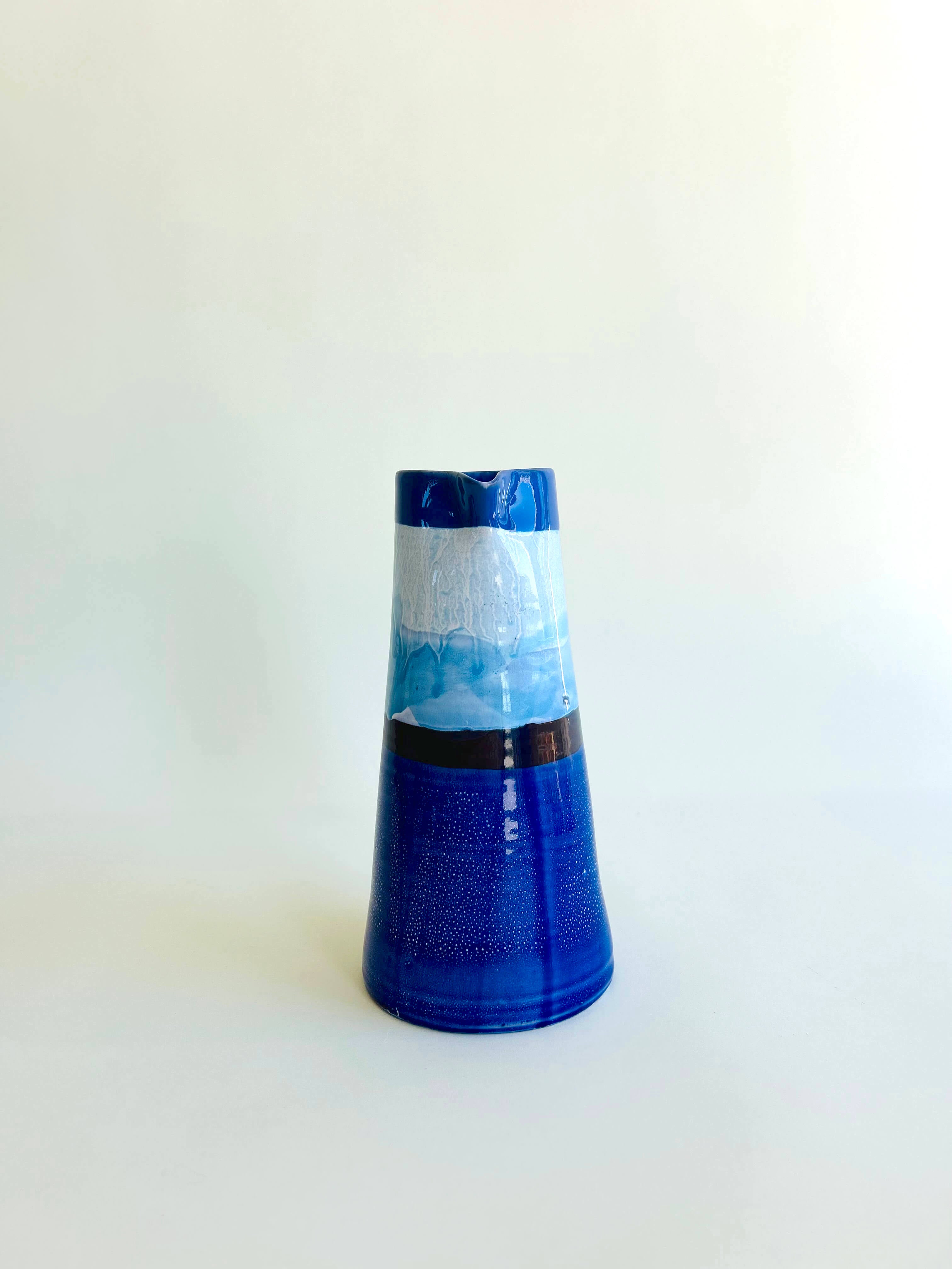 Pichet droit L - bleu