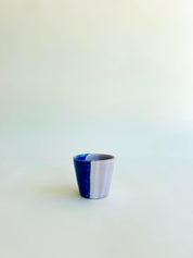Mini Mug -  blanc, bleu