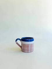 Petite tasse - blanc, bleu