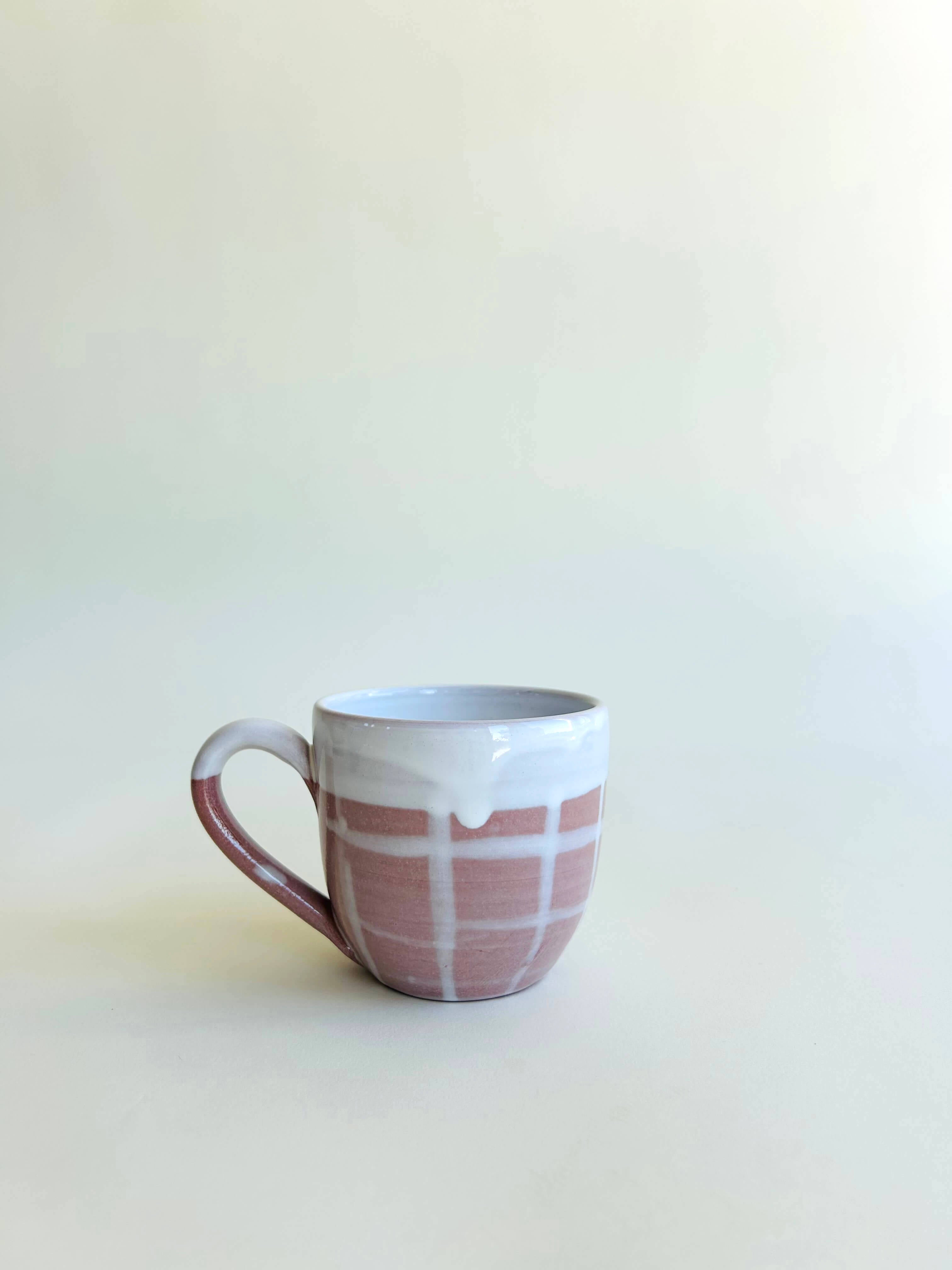 Tasse - blanc brillant, blanc mat