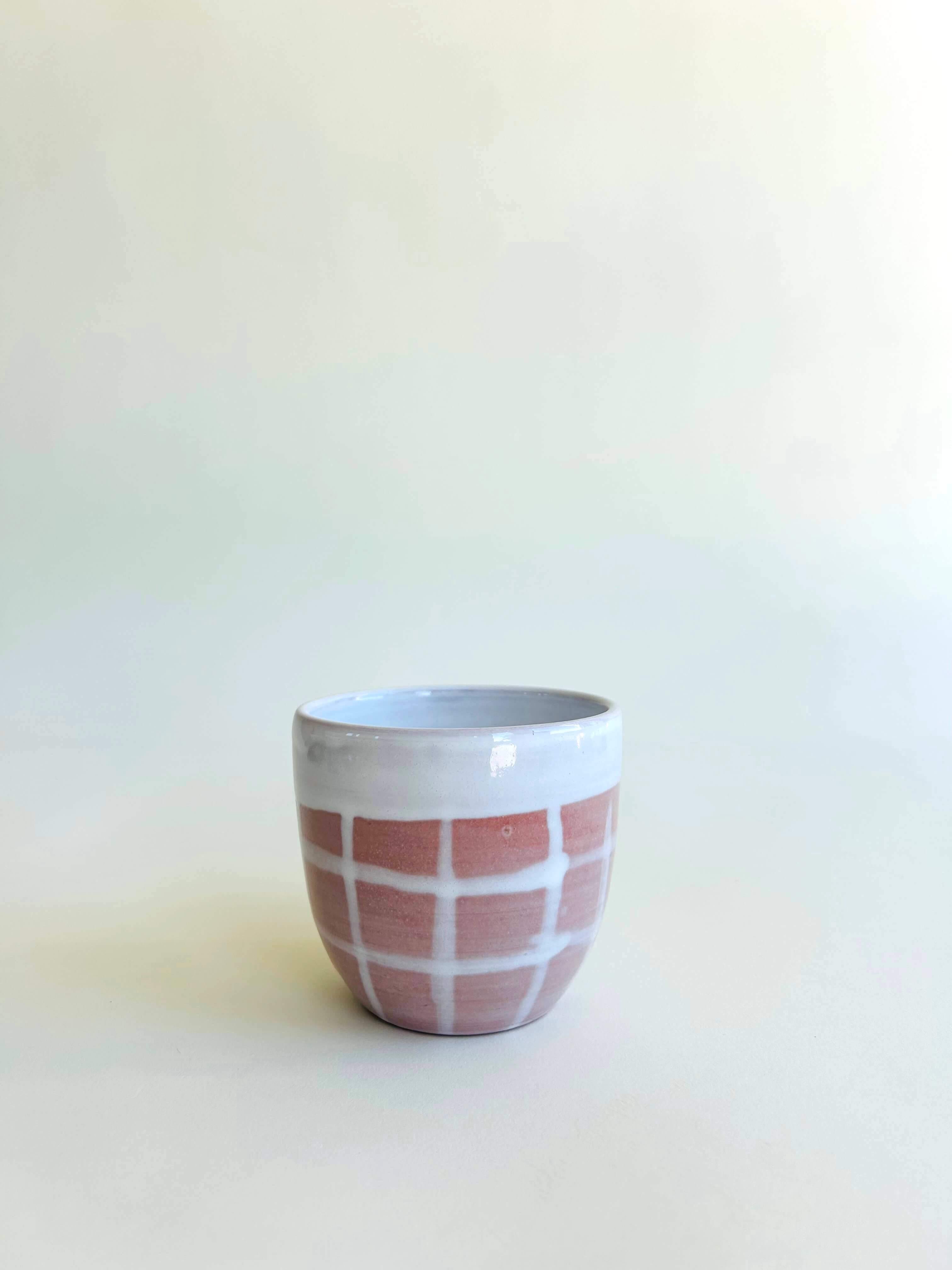 Tasse - blanc brillant, blanc mat