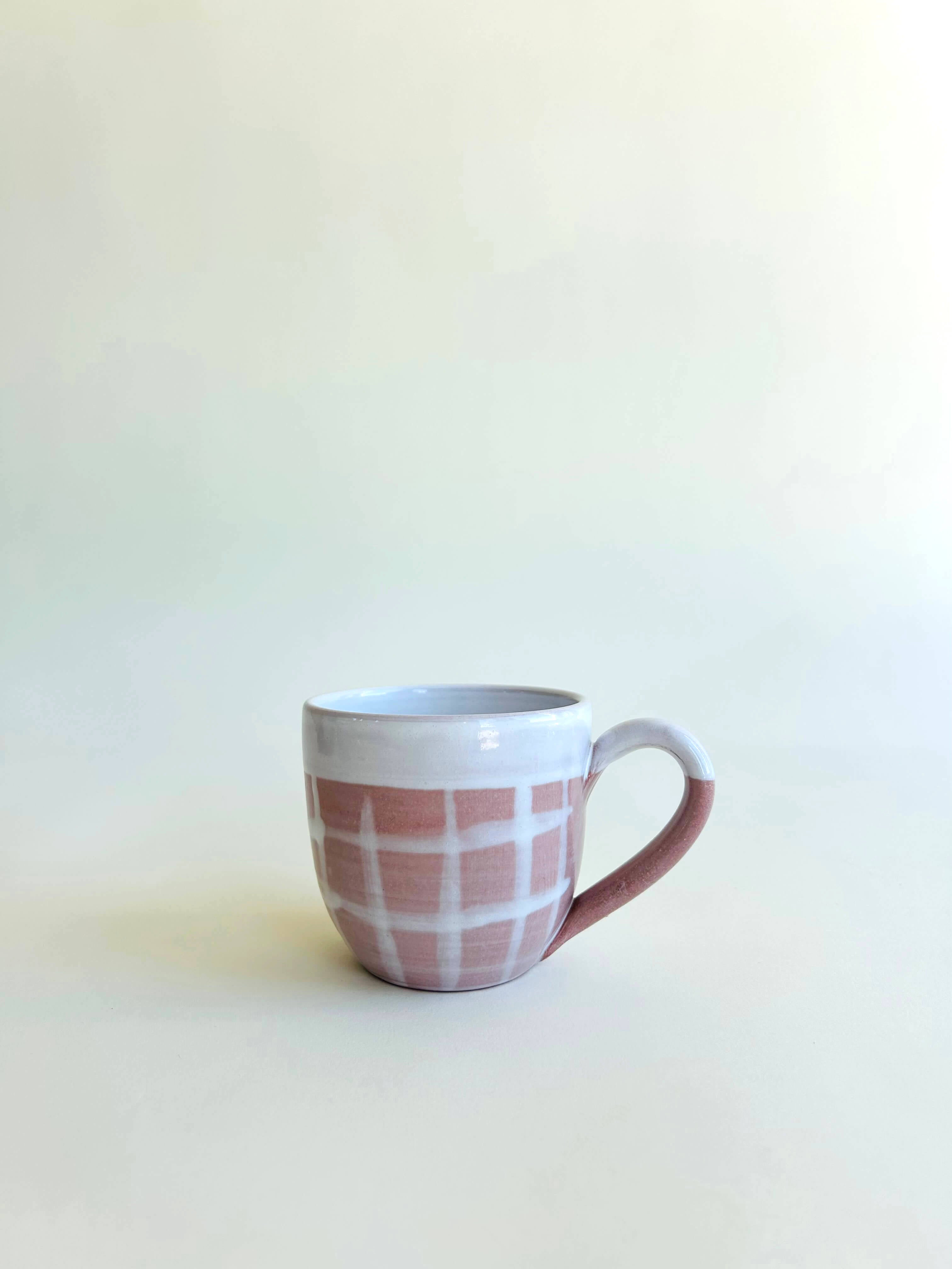 Tasse - blanc brillant, blanc mat