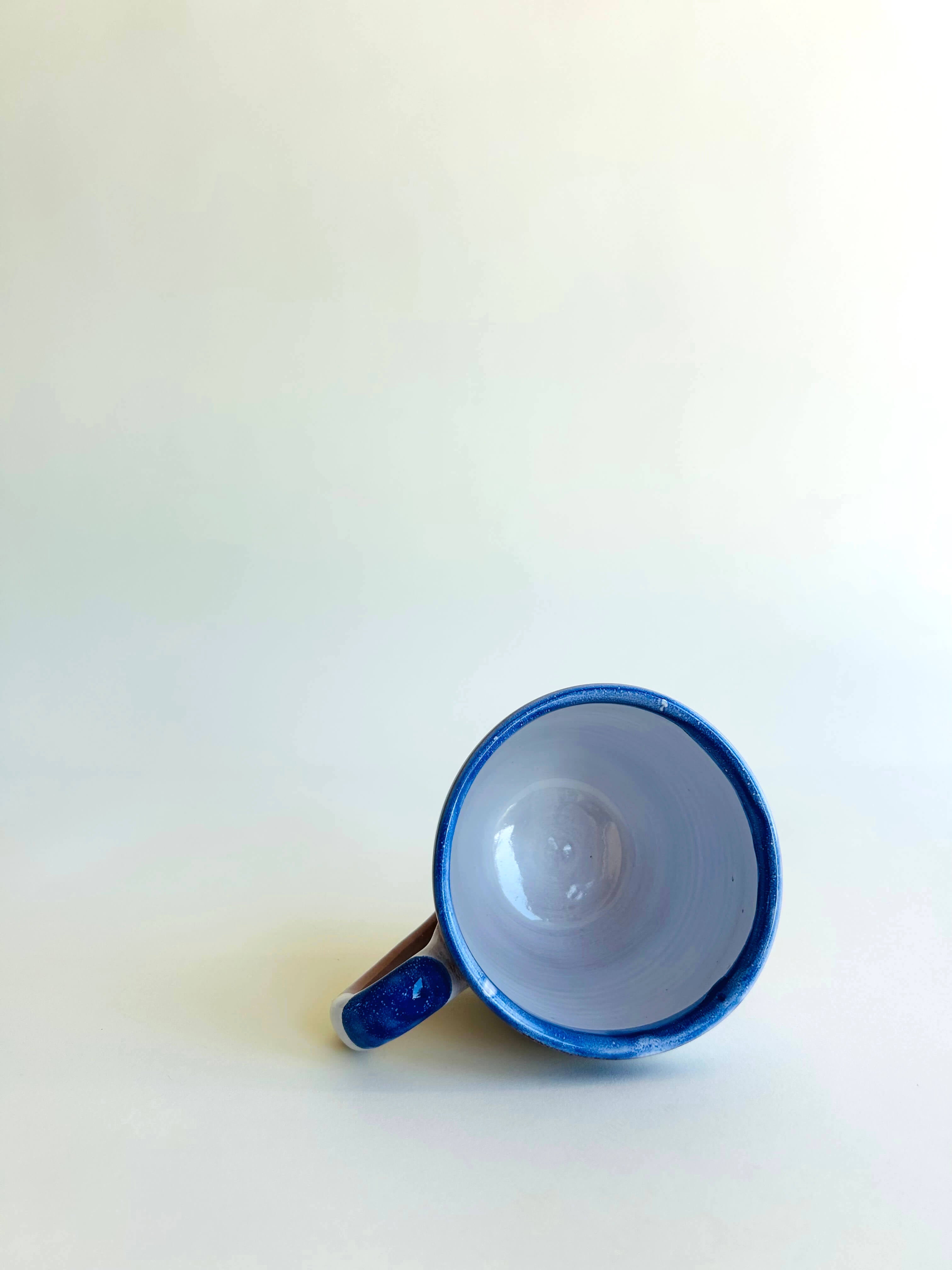 Tasse - blanc, bleu