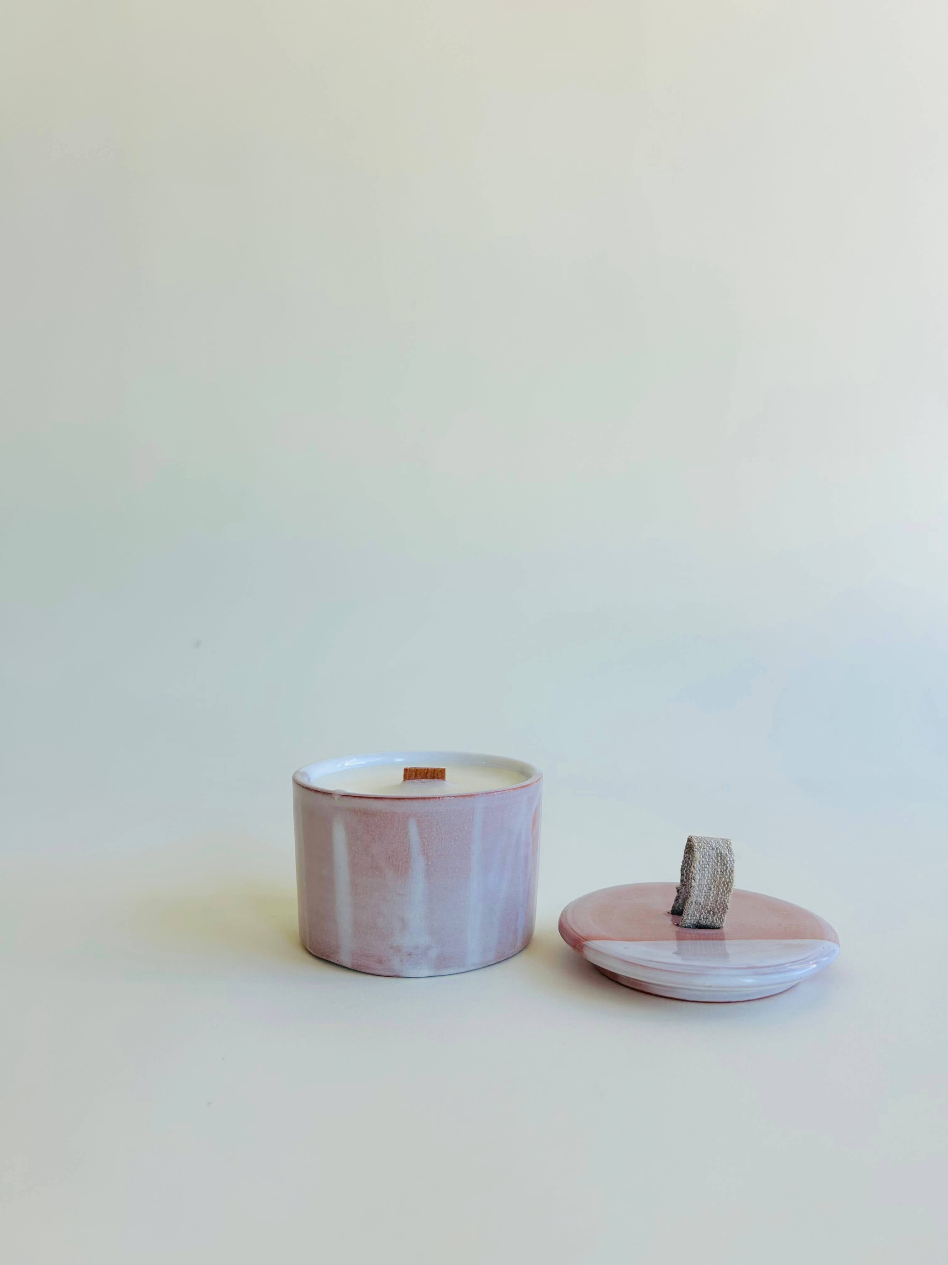 Bougie - blanc brillant et mat