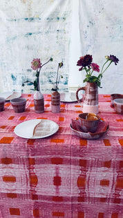 Vase soliflore S - terracotta, rose pâle