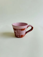 Tasse - terracotta, rose