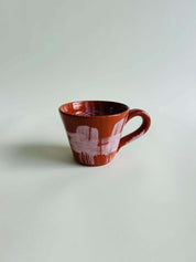 Tasse - terracotta, rose