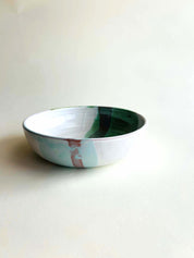 Bowl Blanc, vert d'eau, bleu ciel