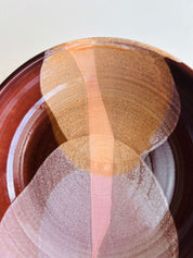 Bowl, Marron, orange, blanc