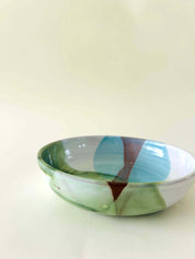 Bowl - vert, blanc, bleu ciel