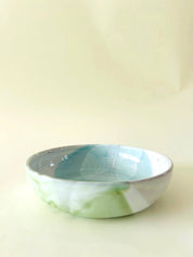 Bowl - bleu glacé, vert eau, blanc