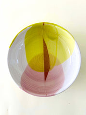 Bowl Blanc, jaune, rose