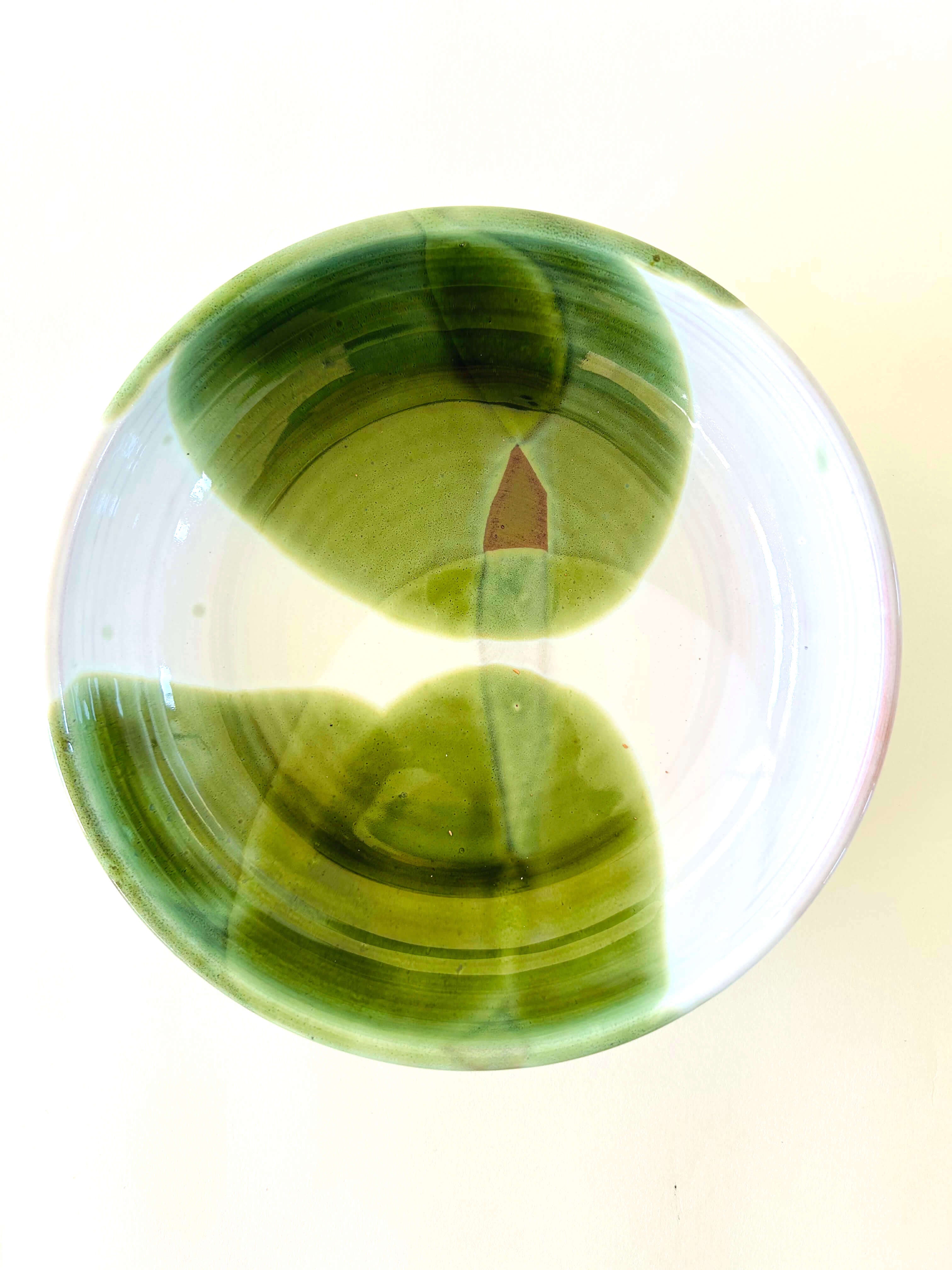 Bowl - blanc, vert