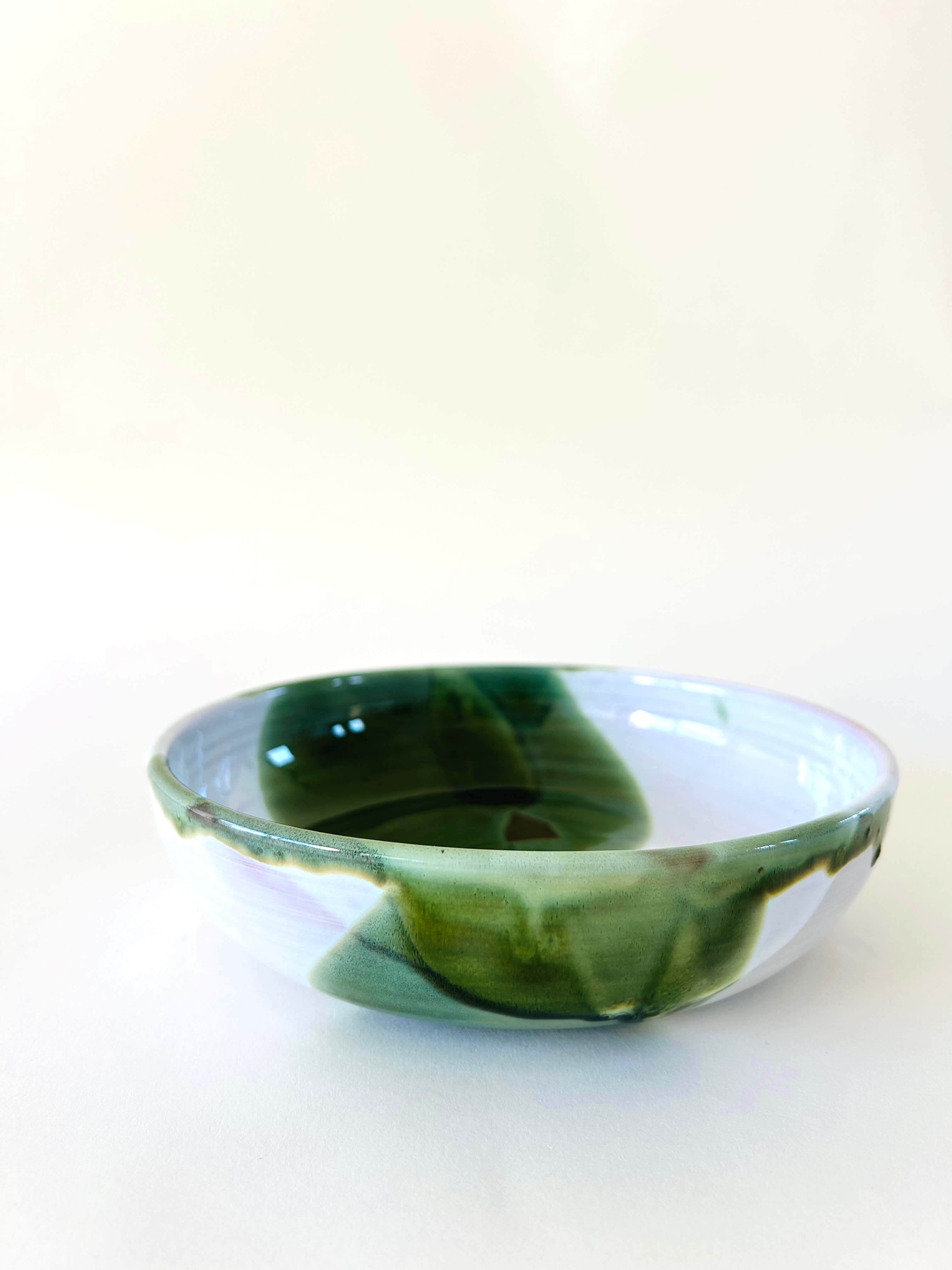 Bowl - blanc, vert