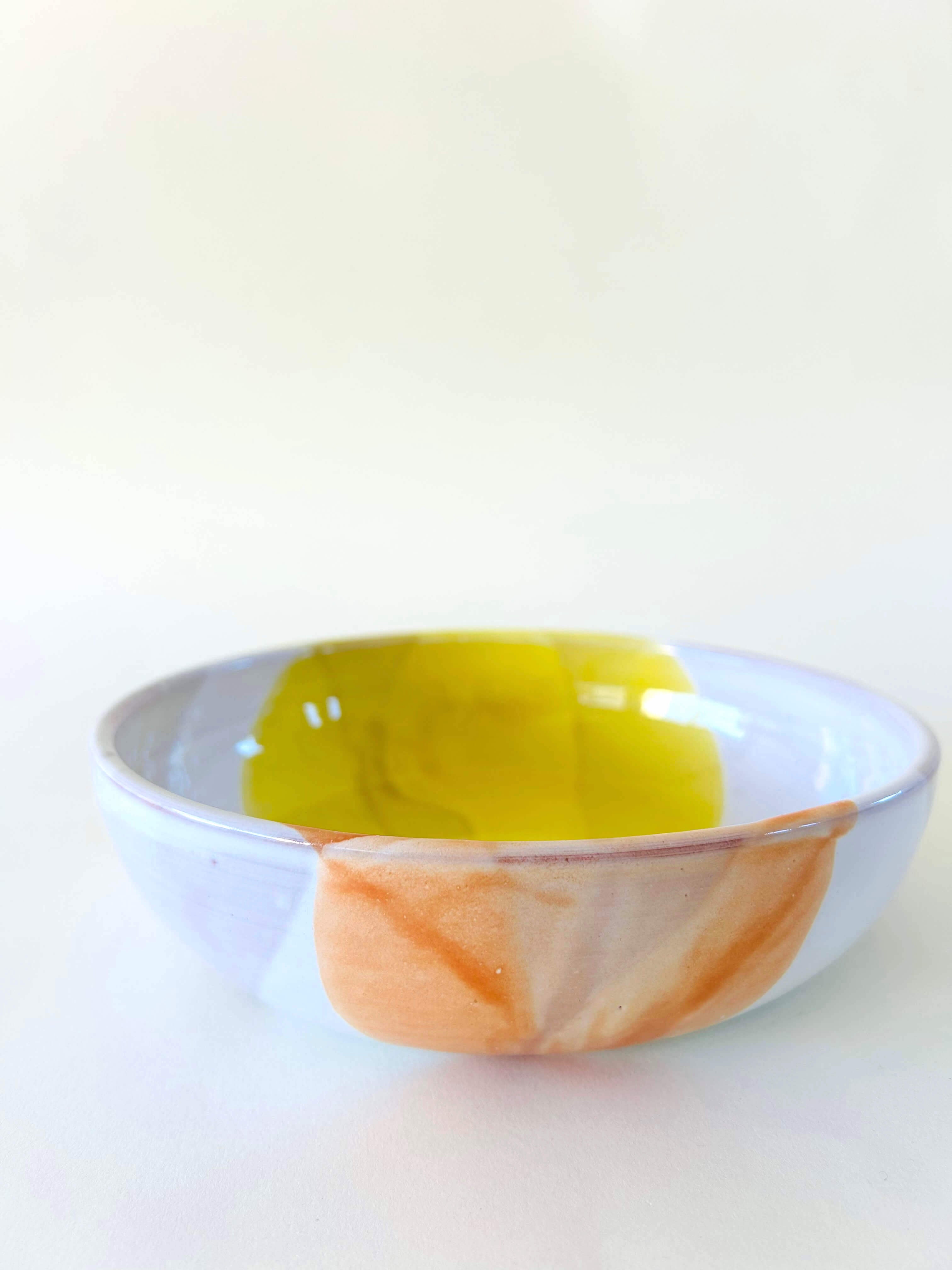 Bowl - orange, blanc, jaune