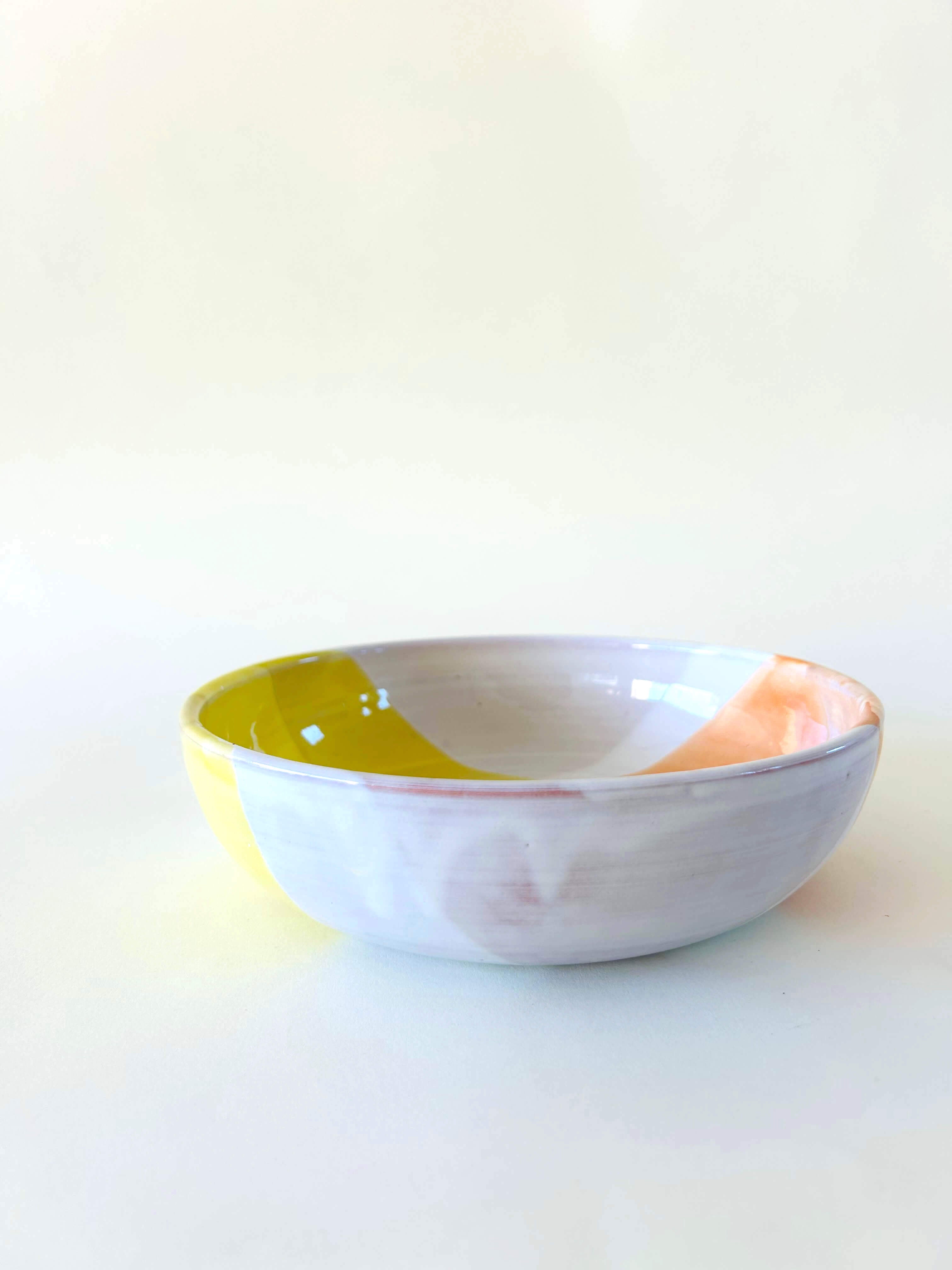 Bowl - orange, blanc, jaune