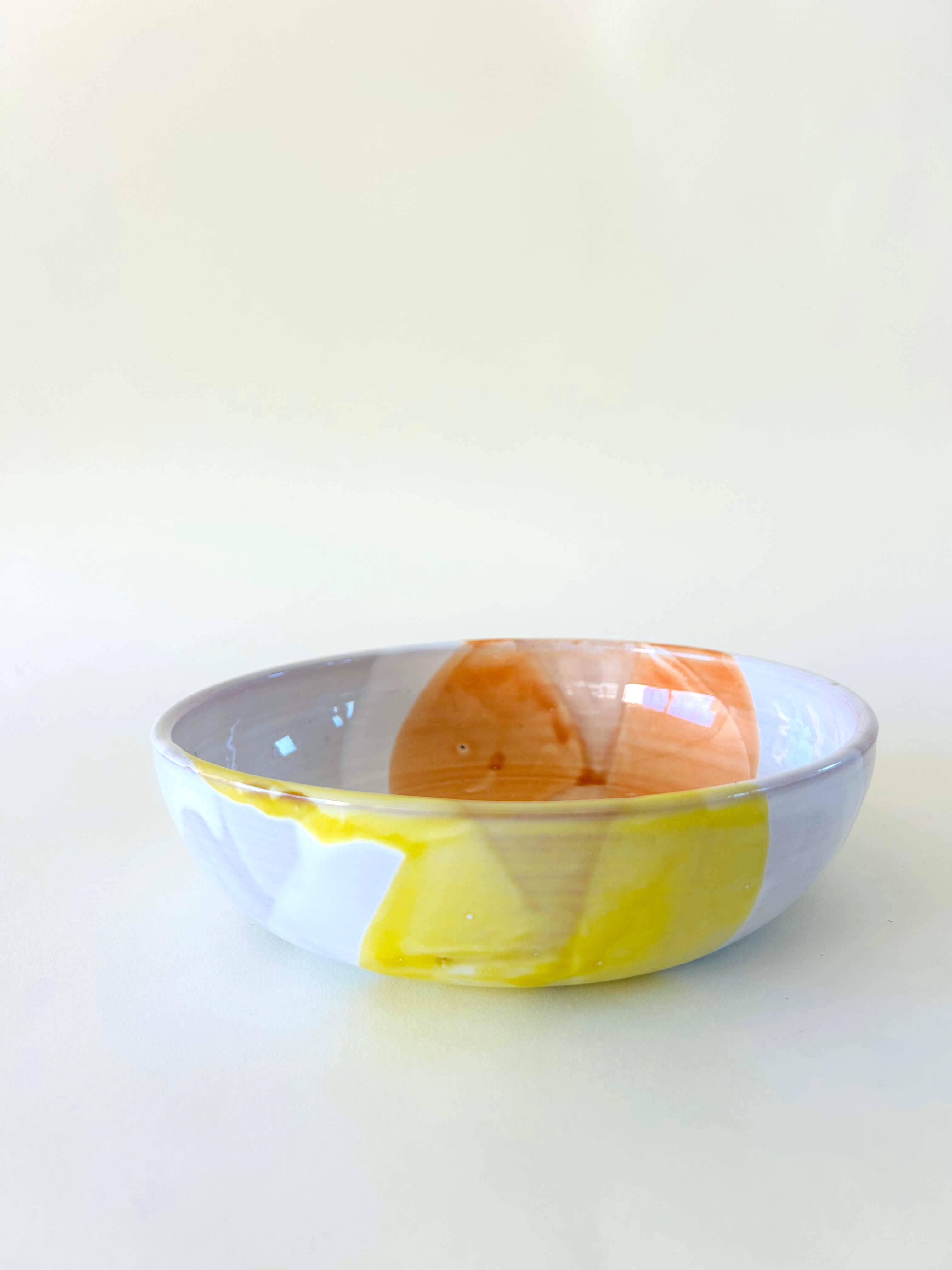 Bowl - orange, blanc, jaune