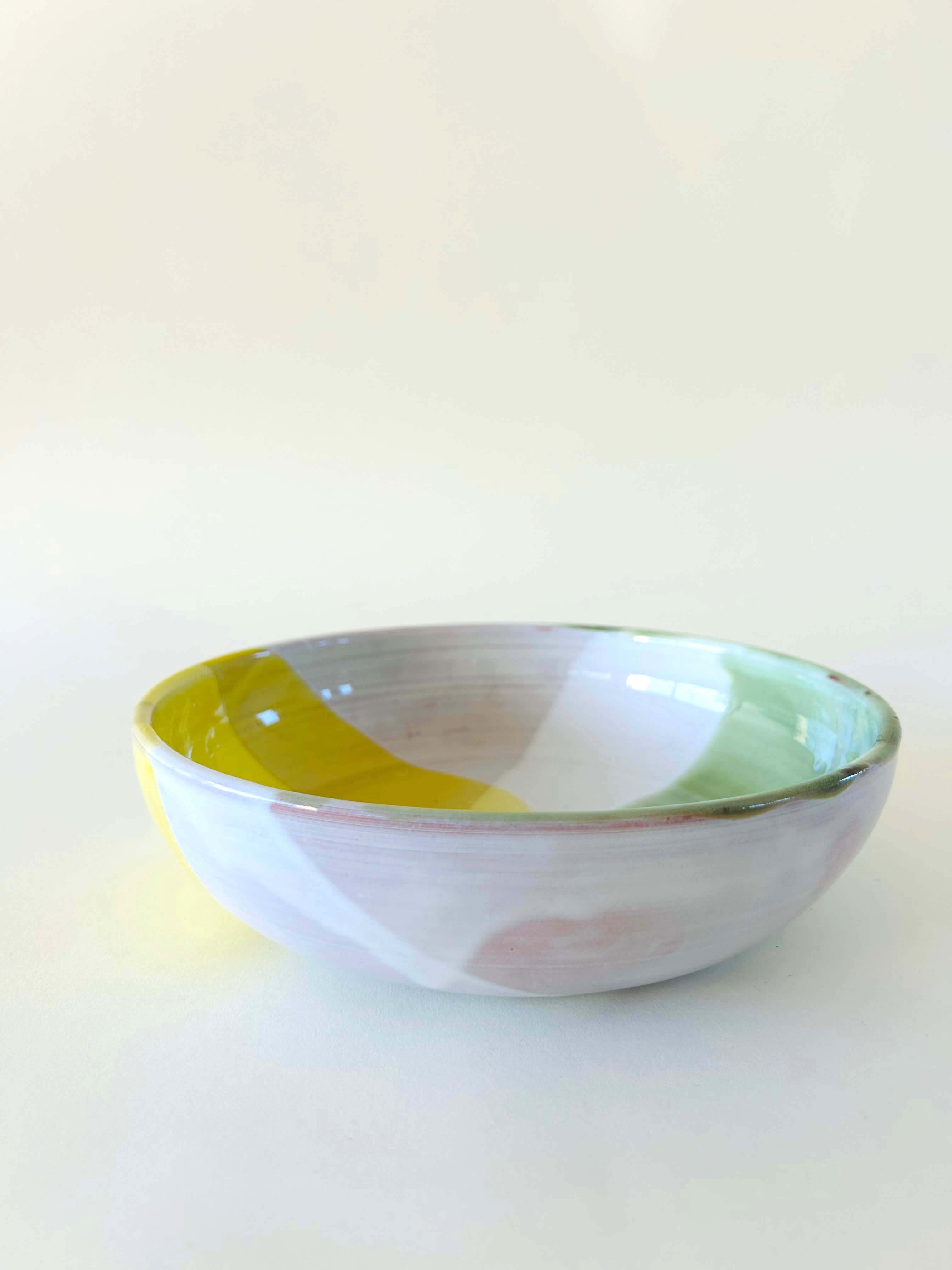Bowl - vert, blanc, jaune