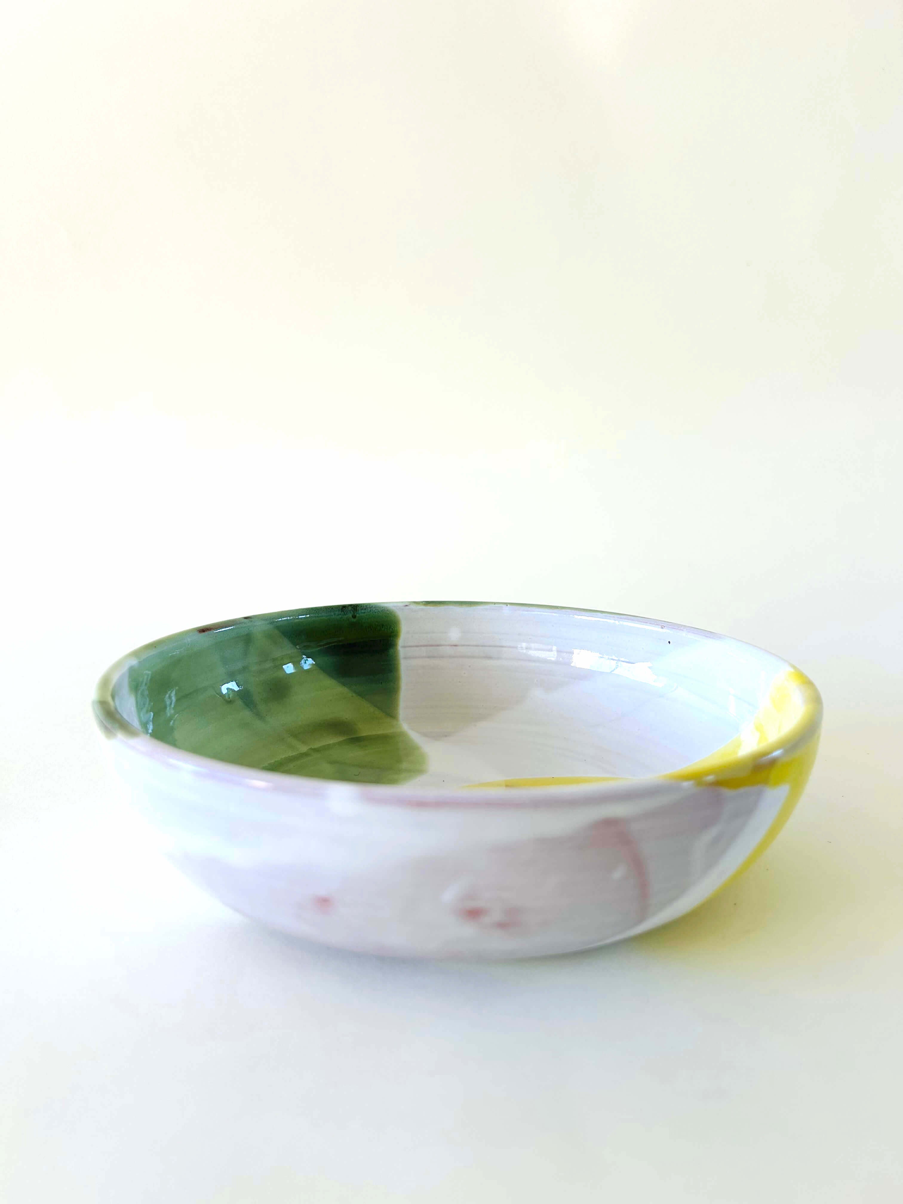 Bowl - vert, blanc, jaune