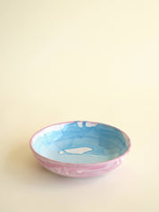 Assiette Creuse / Bowl  Blanc, Rose, Bleu